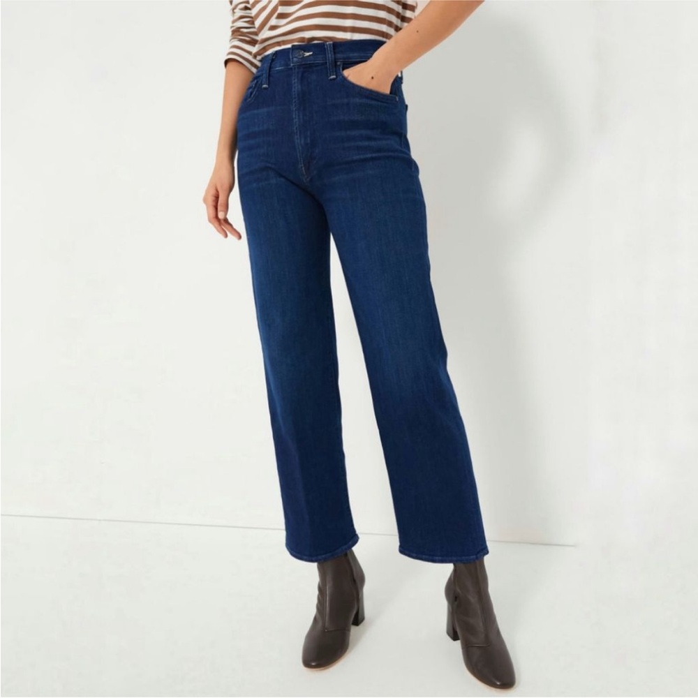 Mother The Rambler Zip Ankle in Animal Instinct Jeans